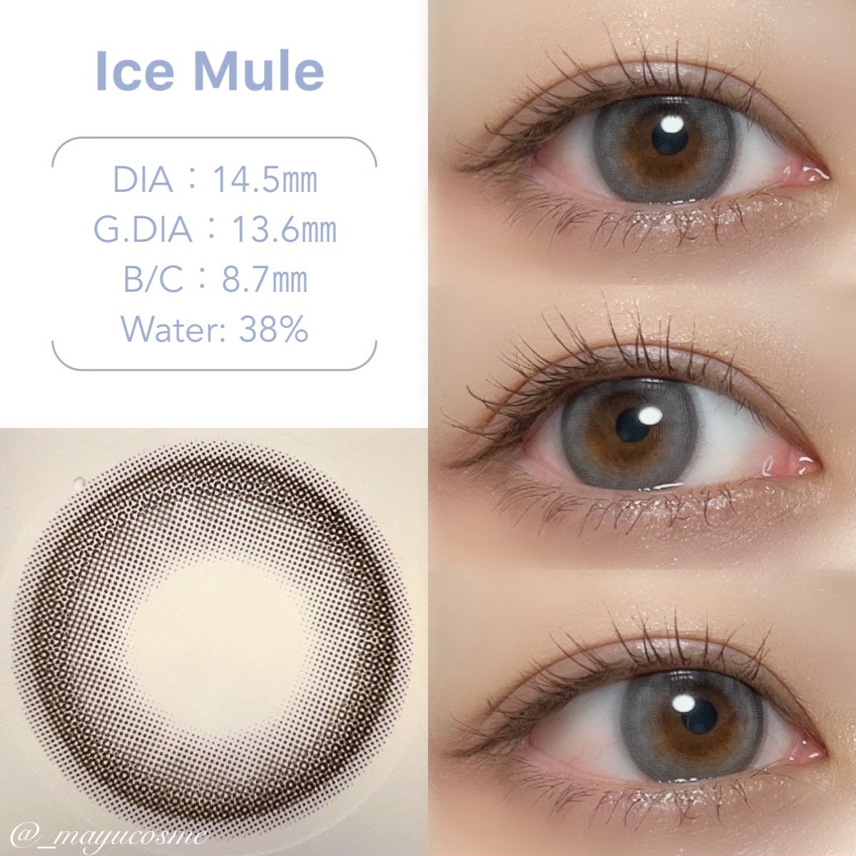 Charton 1day/Charton/ワンデー(1DAY)カラコンを使ったクチコミ(4枚目)