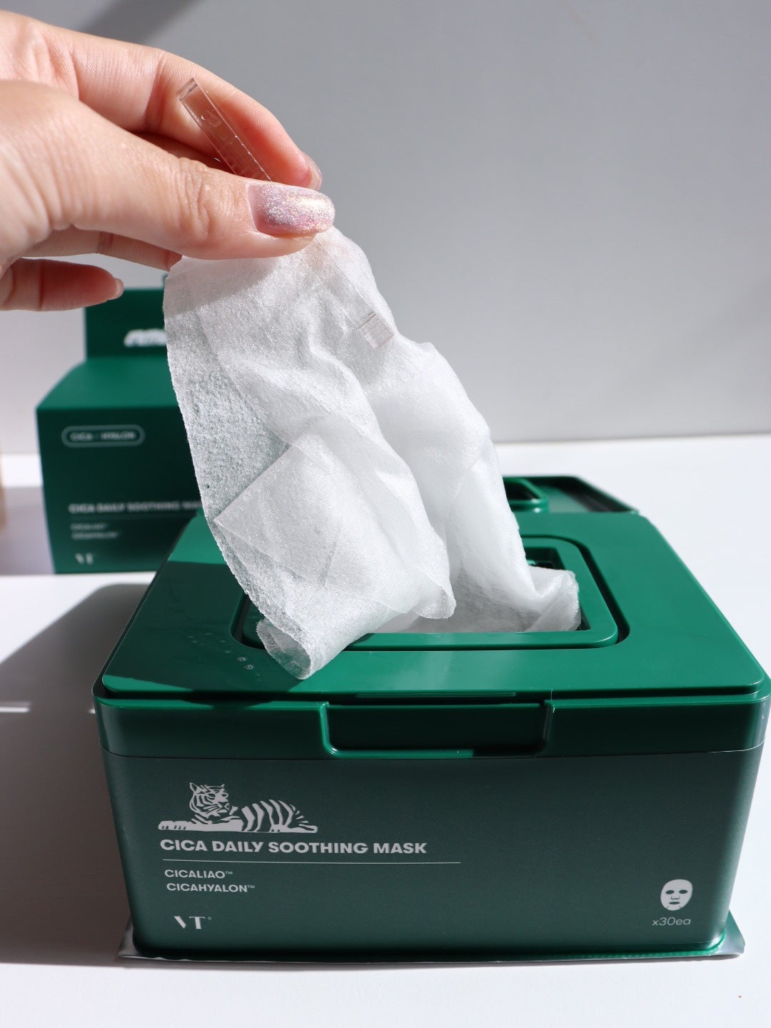 CICA デイリースージングマスク/VT/シートマスク・パックを使ったクチコミ(2枚目)