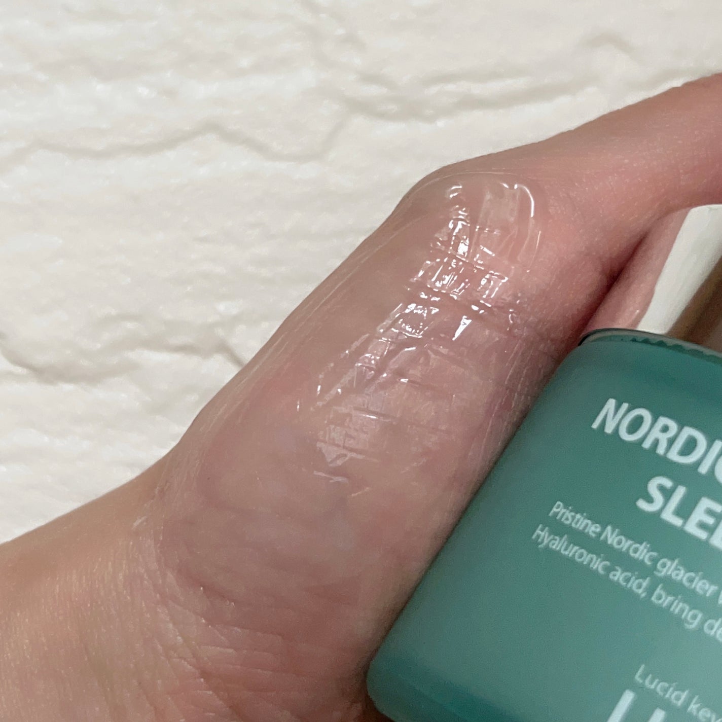 ノルディック氷河水スリーピングパック/LUOKI/フェイスクリームを使ったクチコミ(4枚目)