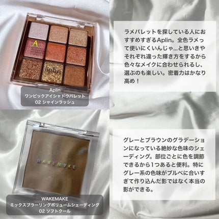 プロ アイパレット ミニ/CLIO/アイシャドウパレットを使ったクチコミ(3枚目)