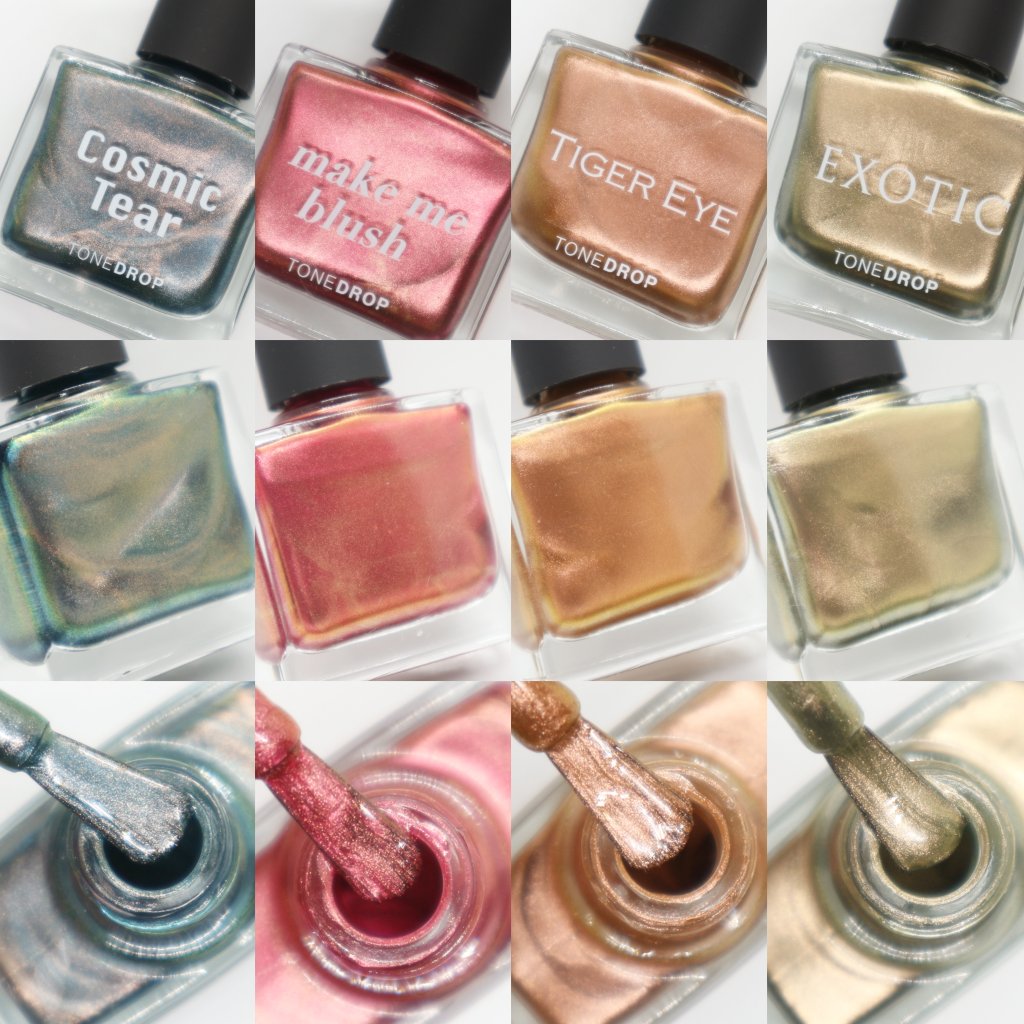 TONE DROP ネイルポリッシュ 029 TIGER EYE/D-UP/マニキュアを使ったクチコミ（2枚目）