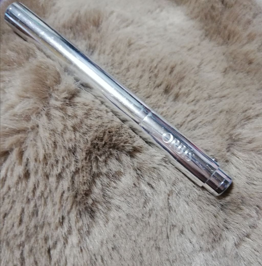 オルビス リップブラシのクチコミ「(  ´꒳​`  )オルビスのリップブラシこれが平らで使いやすくて
デザインもしっかりしてて好.....」（1枚目）