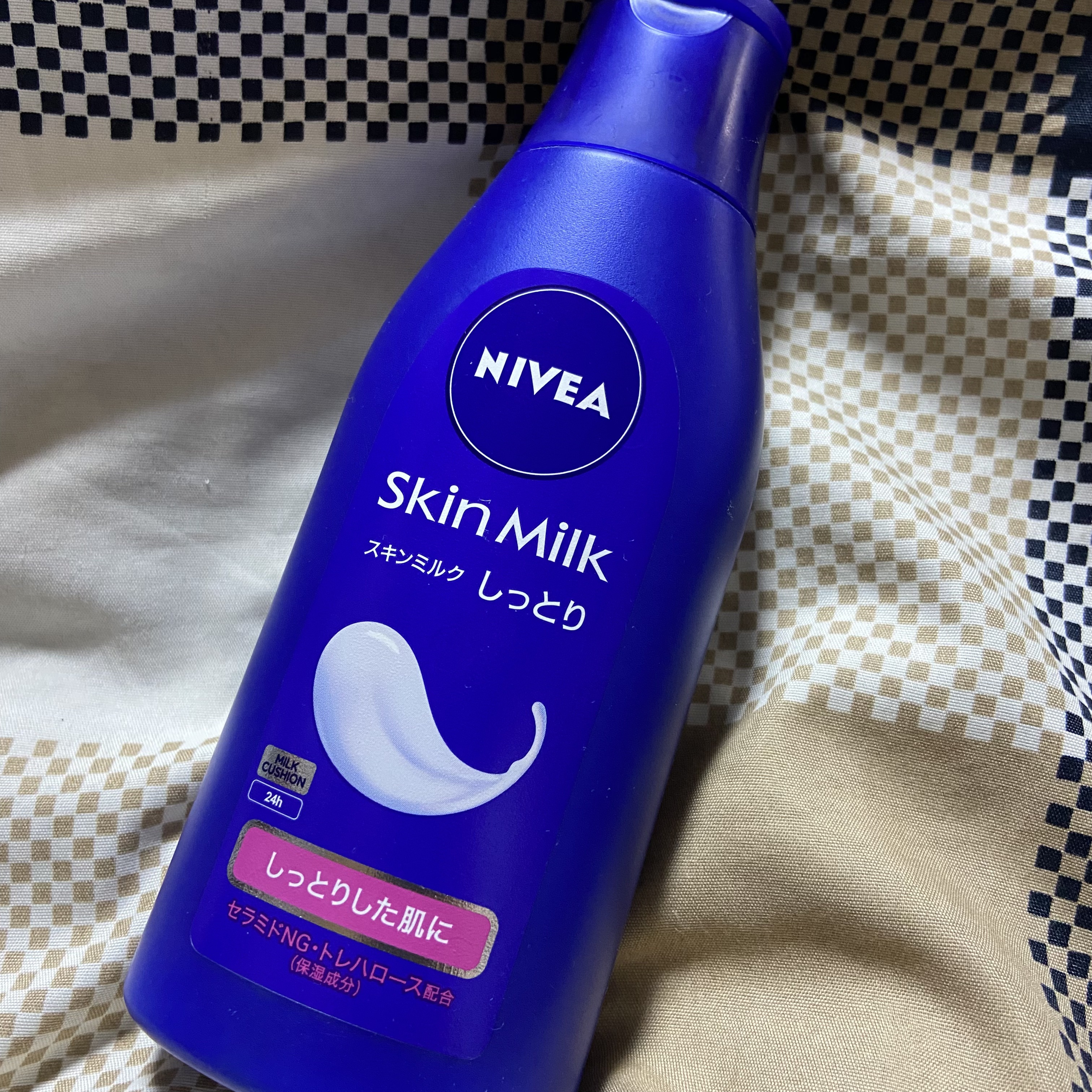 スキンミルク(しっとり)/ニベア/ボディミルクを使ったクチコミ（1枚目）