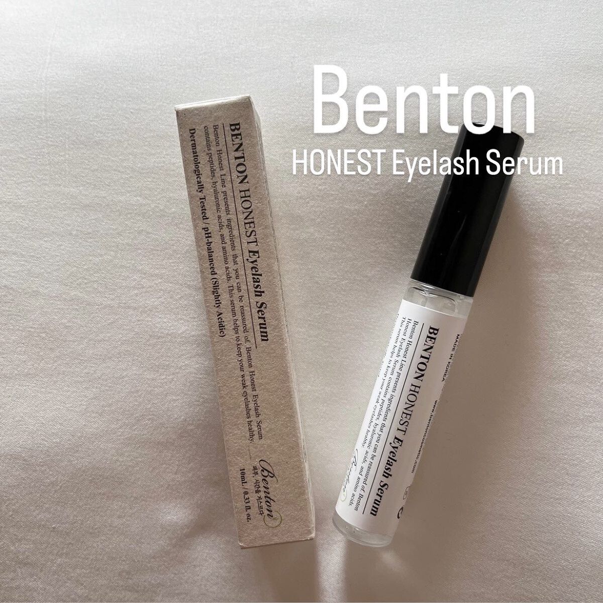 アーニストアイラッシュセラム/BENTON/まつげ美容液を使ったクチコミ(1枚目)