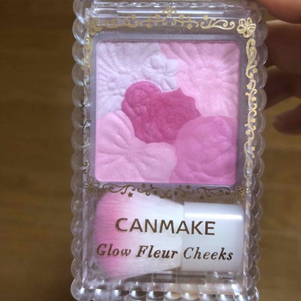 グロウフルールチークス/キャンメイク/パウダーチークを使ったクチコミ(1枚目)