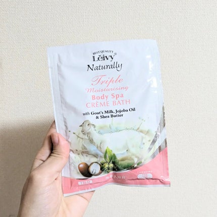 レイヴィー クリームバス ゴートミルク 1000ml/Leivy/保湿系入浴剤を使ったクチコミ(4枚目)