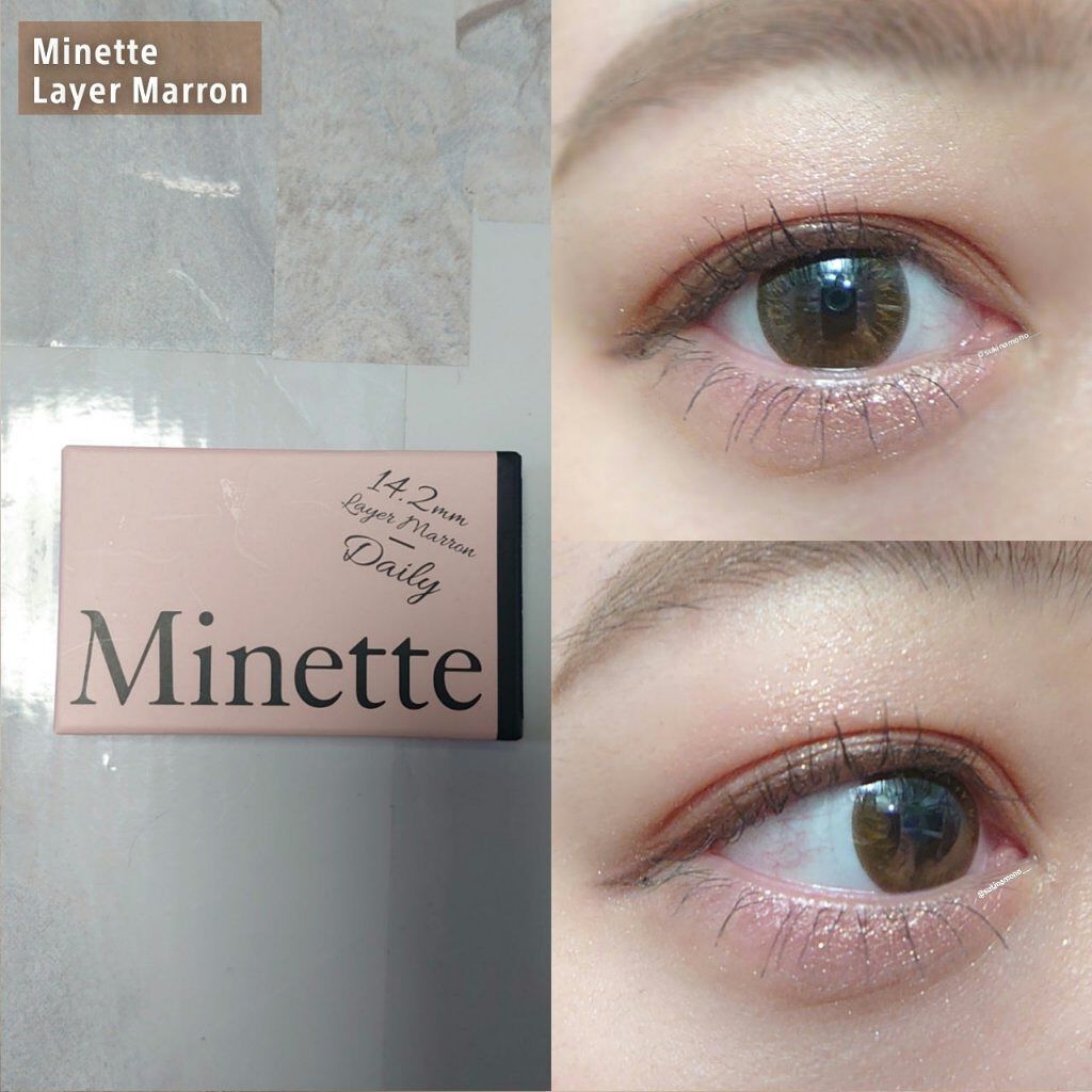 Minette/Minette/カラーコンタクトレンズを使ったクチコミ（1枚目）
