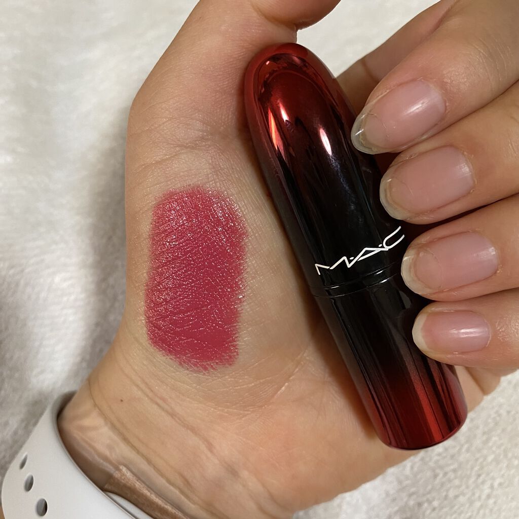 ラブ ミー リップスティック  ユーアー ソー ベイン/M・A・C/口紅を使ったクチコミ（3枚目）