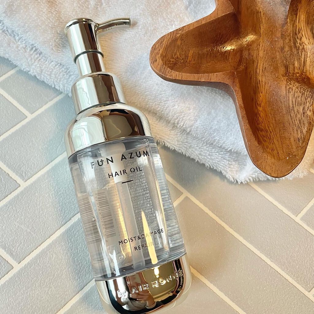 モイスト＆ダメージリペア ヘアオイル/FUN AZUM/ヘアオイルを使ったクチコミ（1枚目）