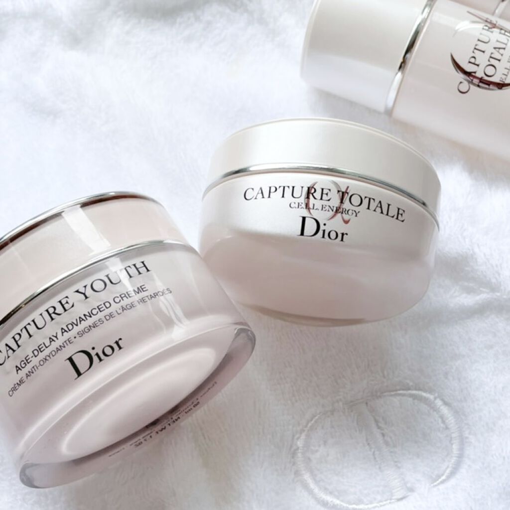 フェイスクリーム Dior Capture Youth Cream 50ml Diorのフェイスクリームを徹底比較】カプチュール ユース クリーム他