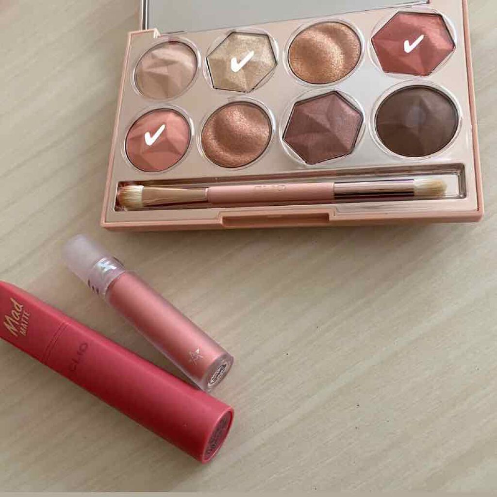 ミニブラッシュキット/AMUSE/リキッドチークを使ったクチコミ（1枚目）