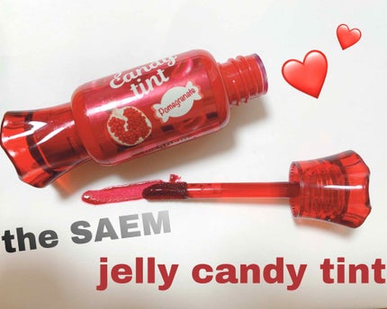 ジェリー キャンディー ティント/the SAEM/リップティントを使ったクチコミ(1枚目)