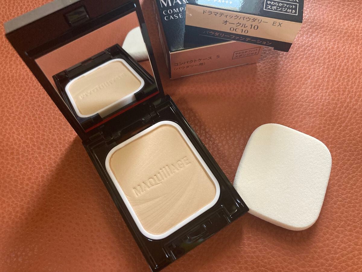 ドラマティックパウダリー EX/マキアージュ/パウダーファンデーションを使ったクチコミ(2枚目)