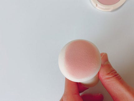 ピュアブラッシャー パフ付き/フォレンコス/パウダーチークを使ったクチコミ(2枚目)