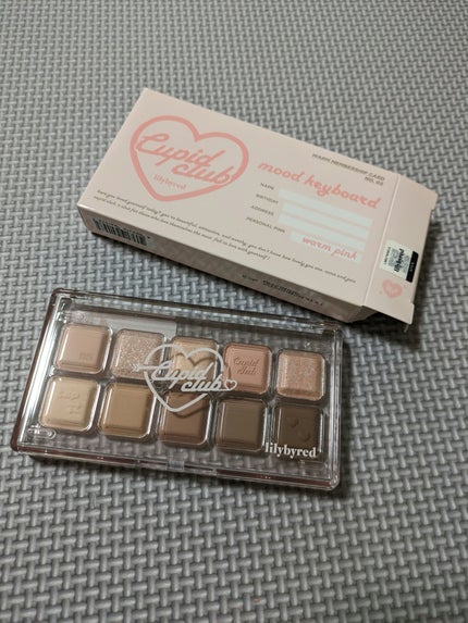 ムードキーボード/lilybyred/アイシャドウパレットを使ったクチコミ(1枚目)