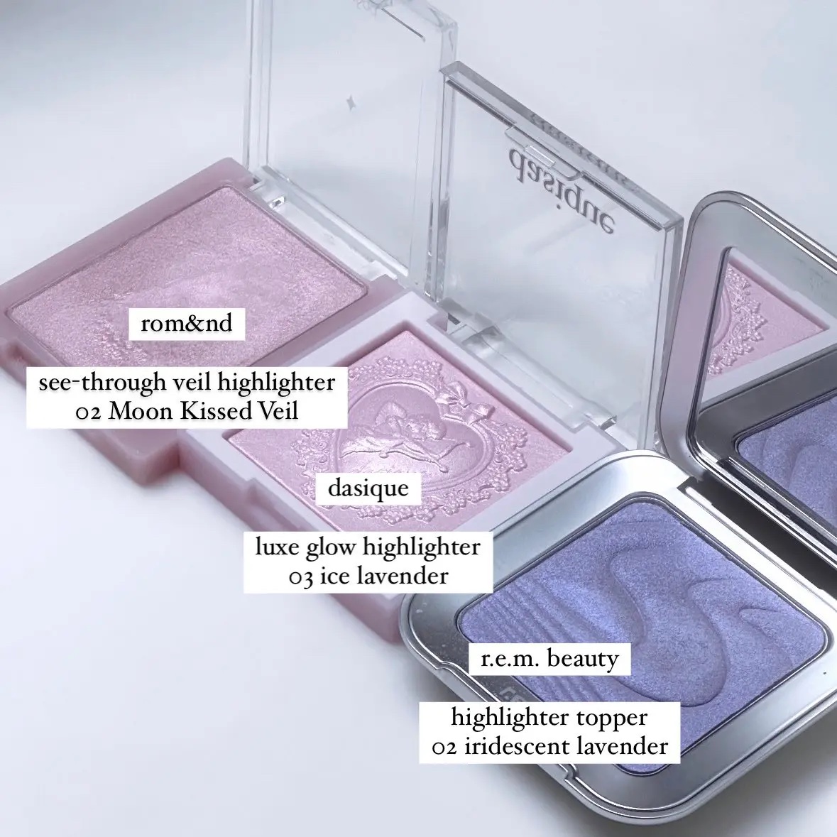 HIGHLIGHTER TOPPER TOP CORT ENLUMINER/r.e.m.beauty/パウダーハイライトを使ったクチコミ（1枚目）