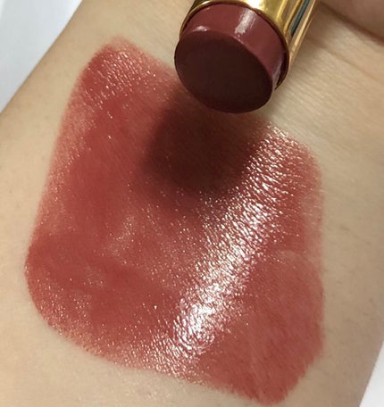ルージュ ヴォリュプテ シャイン/YVES SAINT LAURENT BEAUTE/口紅を使ったクチコミ(2枚目)
