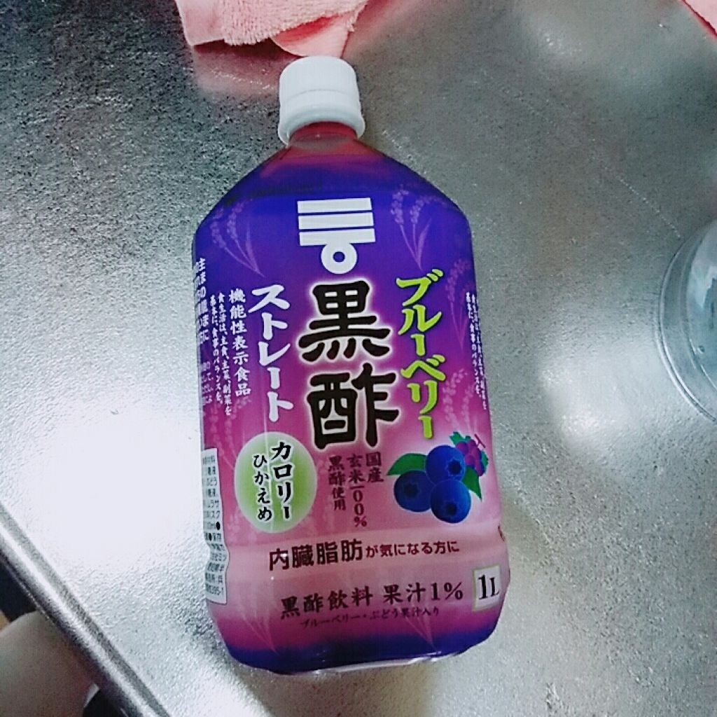 ブルーベリー黒酢/ミツカン/黒酢を使ったクチコミ（1枚目）