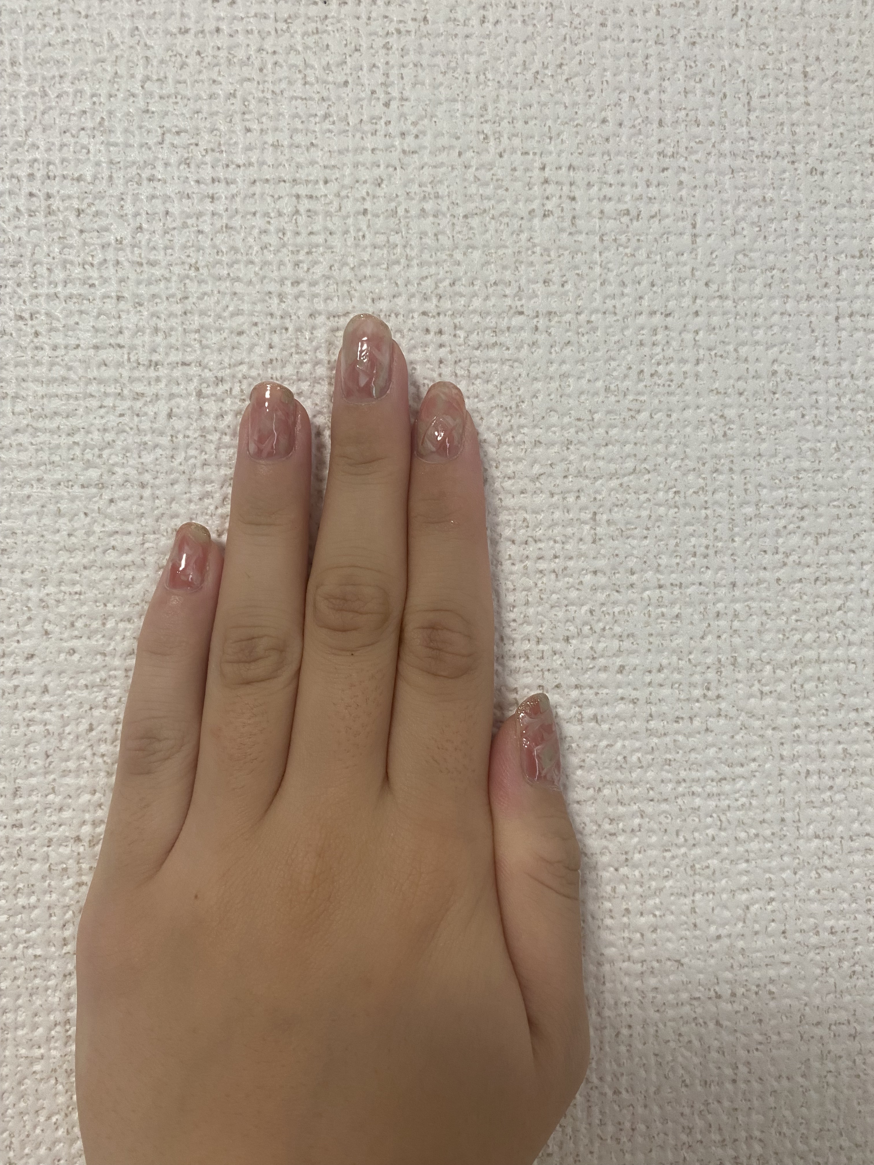 ウィークリージェル NE-16  スターダスト(Stardust) /HOMEI/ジェルネイルを使ったクチコミ（2枚目）