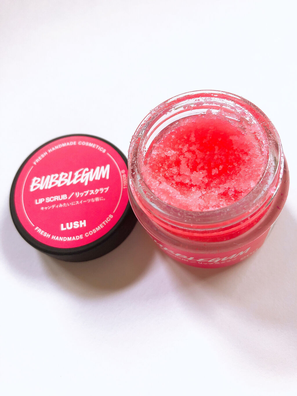バブルガムフレーバー リップスクラブ/ラッシュ/リップスクラブを使ったクチコミ（1枚目）