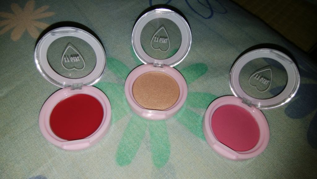 ダイソー×IT GIRL クリームチーク&リップ/DAISO/ジェル・クリームチークを使ったクチコミ（3枚目）