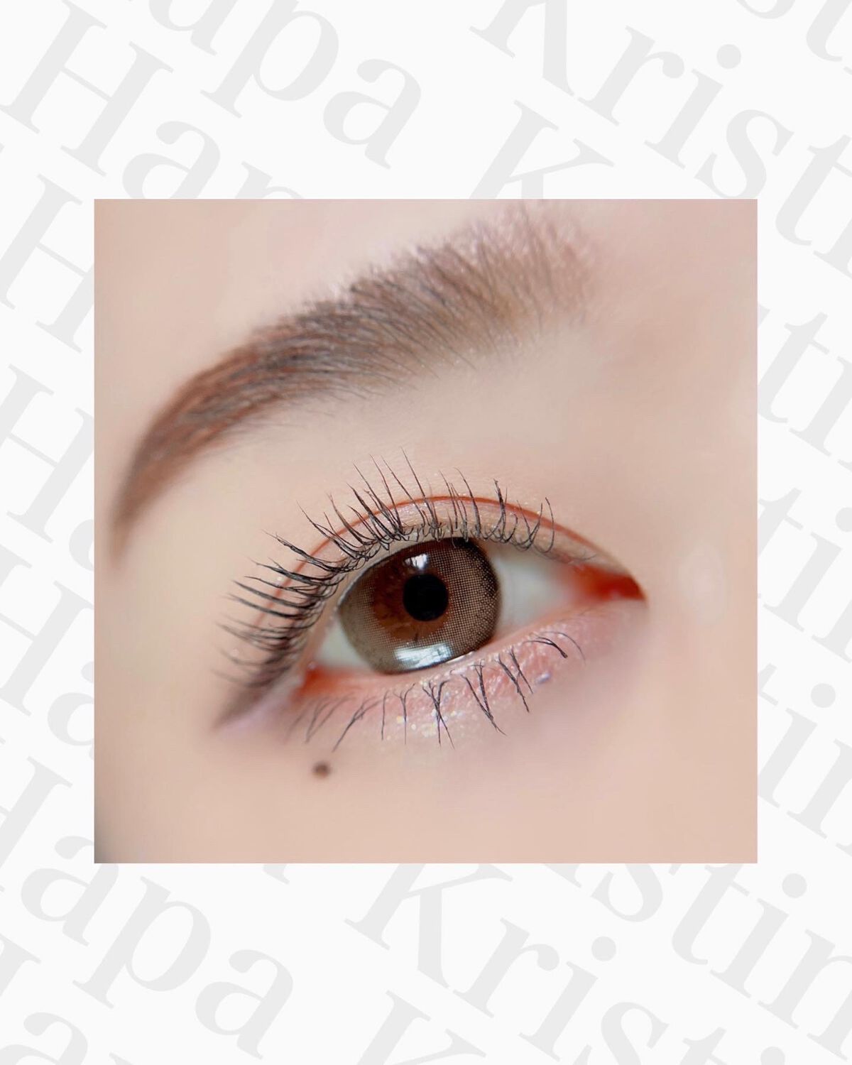 💁🏼‍♀️💓
________________

  提供品レビュー
  @hapakristin_jp 
 ________________

ナチュラルブラウンが結局好き🙄💓
ふち感はナチュラル、カラーはアッシュ系で柔らかい印