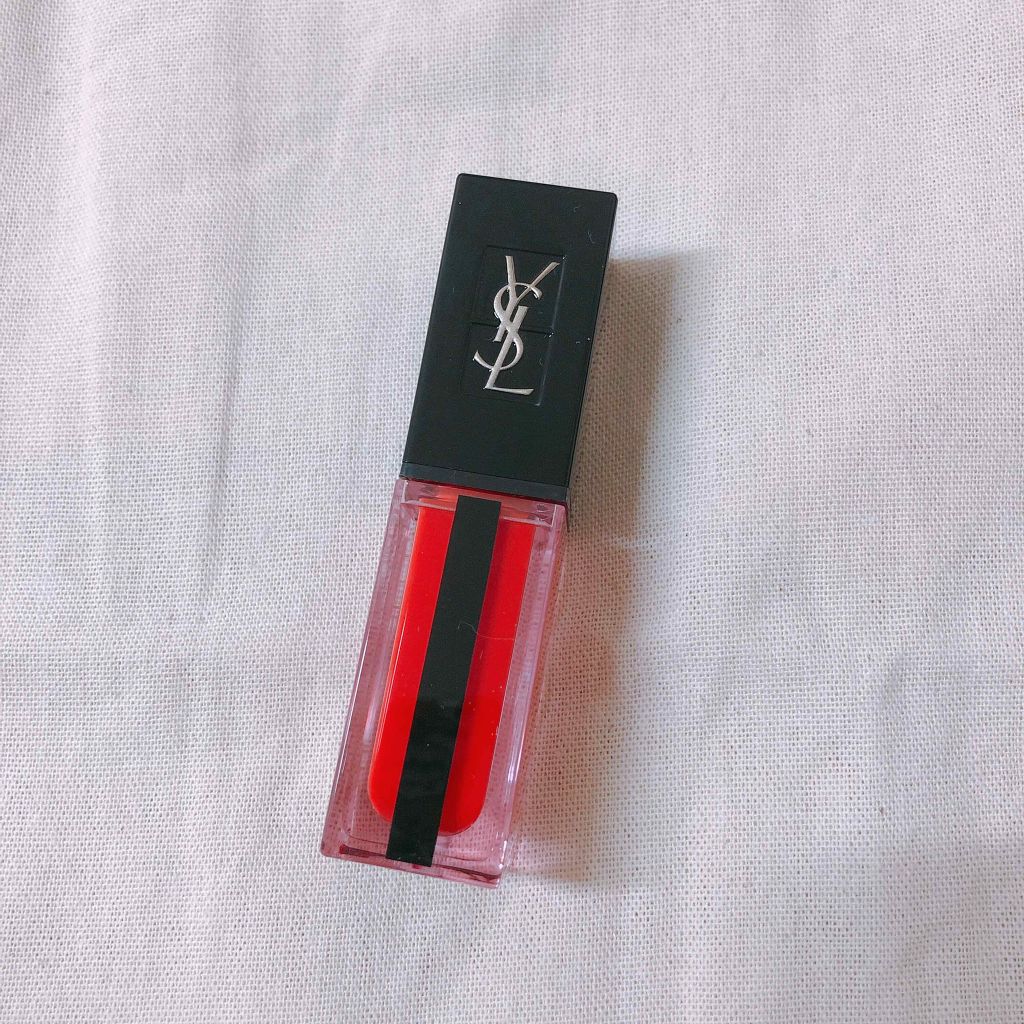 ルージュ ピュールクチュール ヴェルニ ウォーターステイン/YVES SAINT LAURENT BEAUTE/口紅を使ったクチコミ（2枚目）