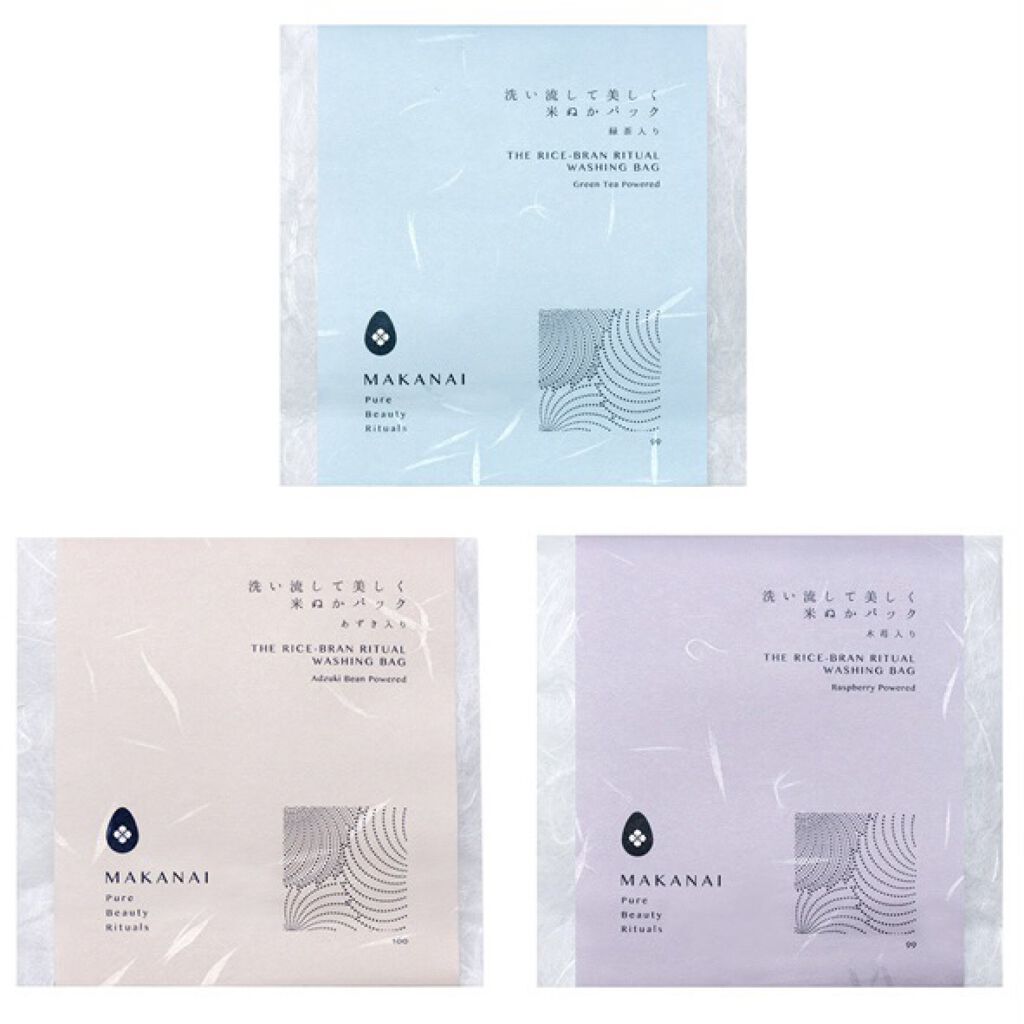 洗い流して美しく 米ぬかパック あずき入り Makanaiの効果に関する口コミ 混合肌におすすめの洗い流すパック マスク 代後半混合肌洗い流 By 魚丸 混合肌 代後半 Lips