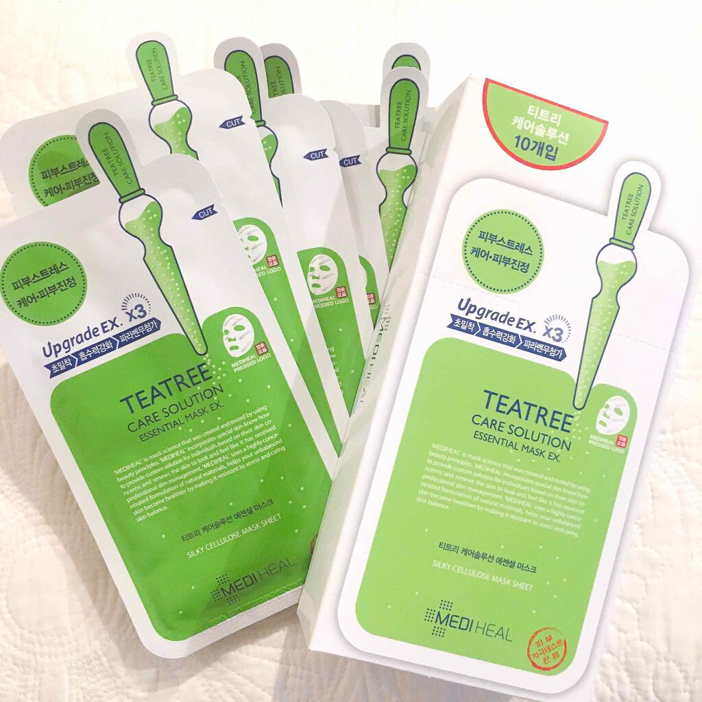 ティーツリーケア ソリューション エッセンシャルマスクEX/MEDIHEAL/シートマスク・パックを使ったクチコミ（1枚目）