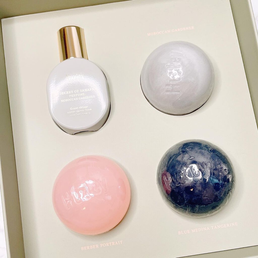 Huxley ハクスリー パフューム；モロッカンガーデナーのクチコミ「#コスメ購入品 Huxleyのポップアップで
買ってきたフレグランスコレクション🥺🤍

今年ハ.....」（3枚目）