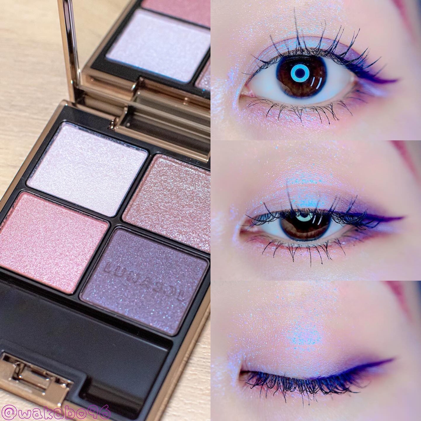 アイカラーレーション/LUNASOL/アイシャドウパレットを使ったクチコミ(1枚目)