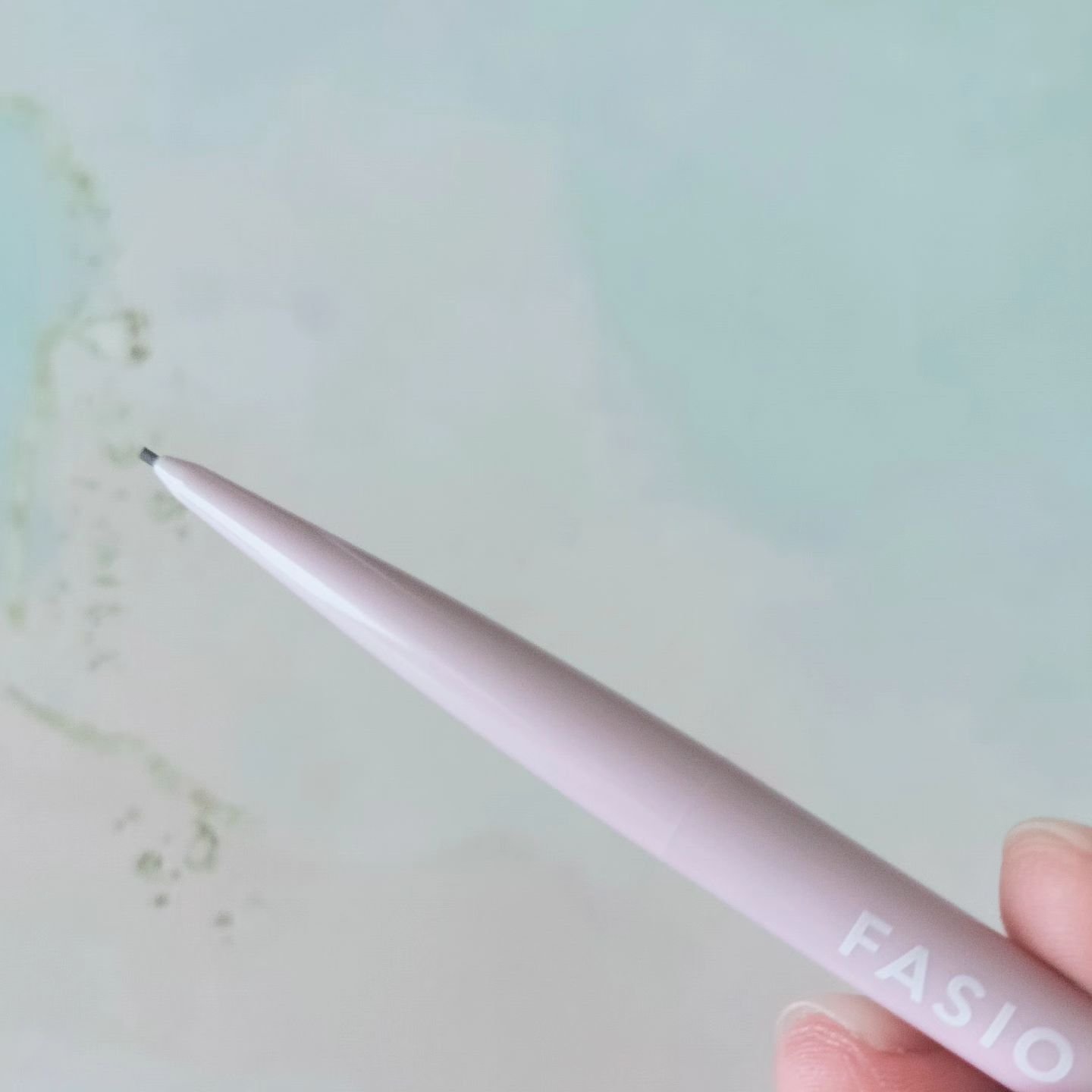 ウォータープルーフ アイブロウ(超極細芯)/FASIO/アイブロウペンシルを使ったクチコミ（3枚目）