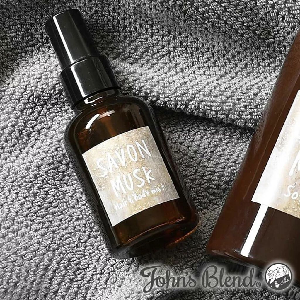 ヘアー&ボディミスト ホワイトムスクの香り/John's Blend/香水(その他)を使ったクチコミ（1枚目）