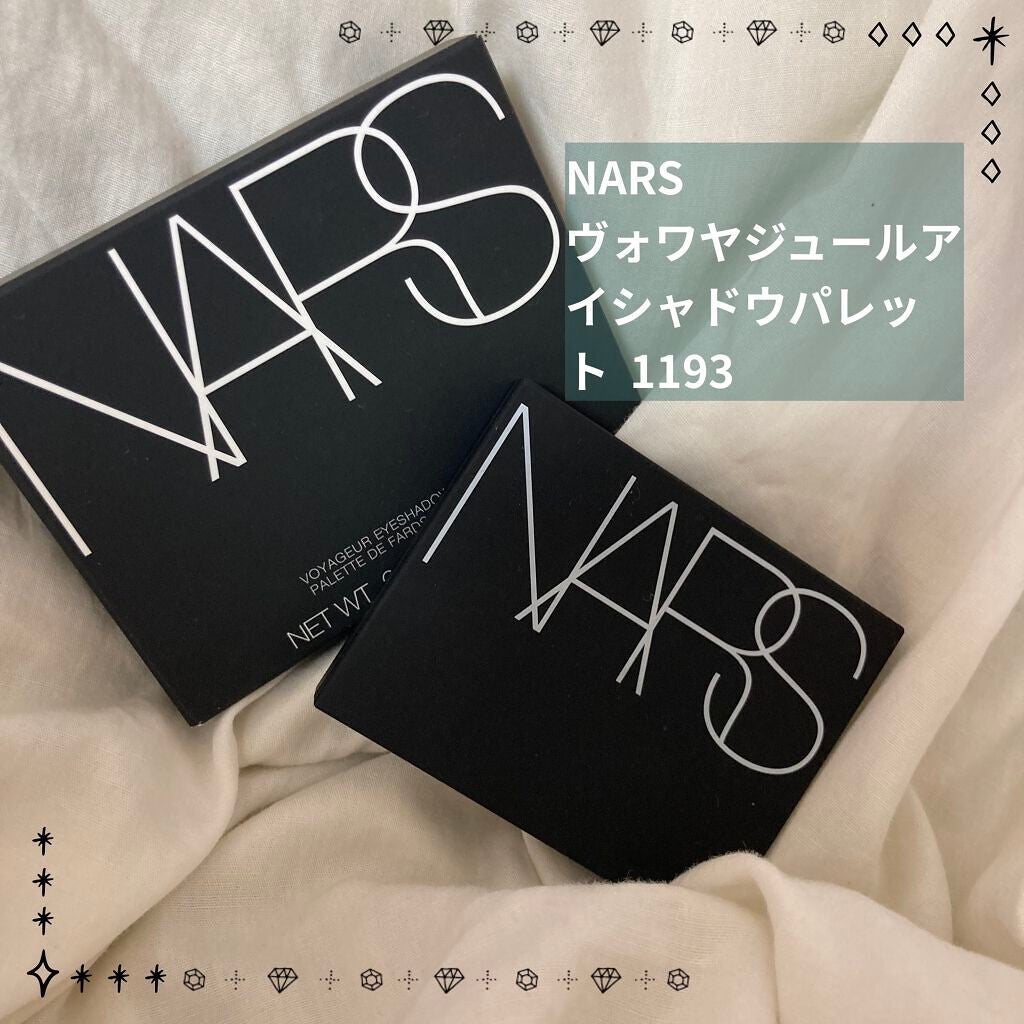 ヴォワヤジュールアイシャドウパレット/NARS/アイシャドウパレットを使ったクチコミ(1枚目)