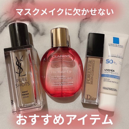 フィックス メイクアップ/CLARINS/ミスト状化粧水を使ったクチコミ(1枚目)