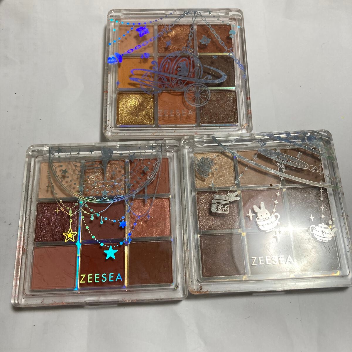 クォーツ 9色アイシャドウパレット(ドリームランドアイシャドウ)/ZEESEA/アイシャドウパレットを使ったクチコミ(1枚目)