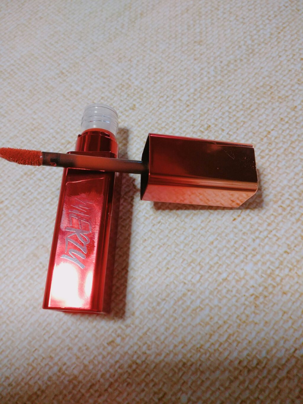 ザ ファースト  ベルベット ティント シーズン３/MERZY/リップティントを使ったクチコミ（1枚目）