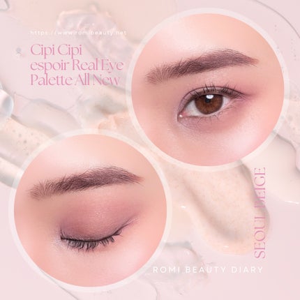 CipiCipi×espoir リアルアイパレット オールニュー/CipiCipi/アイシャドウパレットを使ったクチコミ(4枚目)