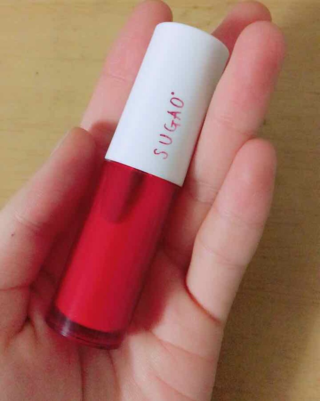 ジュレ感リップティント/SUGAO®/リップグロスを使ったクチコミ(1枚目)
