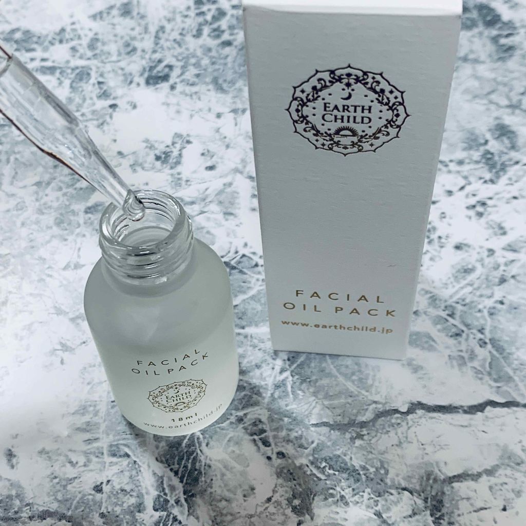 フェイシャル オイル パック/EARTHCHILD/フェイスオイルを使ったクチコミ（2枚目）