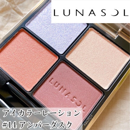 アイカラーレーション/LUNASOL/アイシャドウパレットを使ったクチコミ(2枚目)