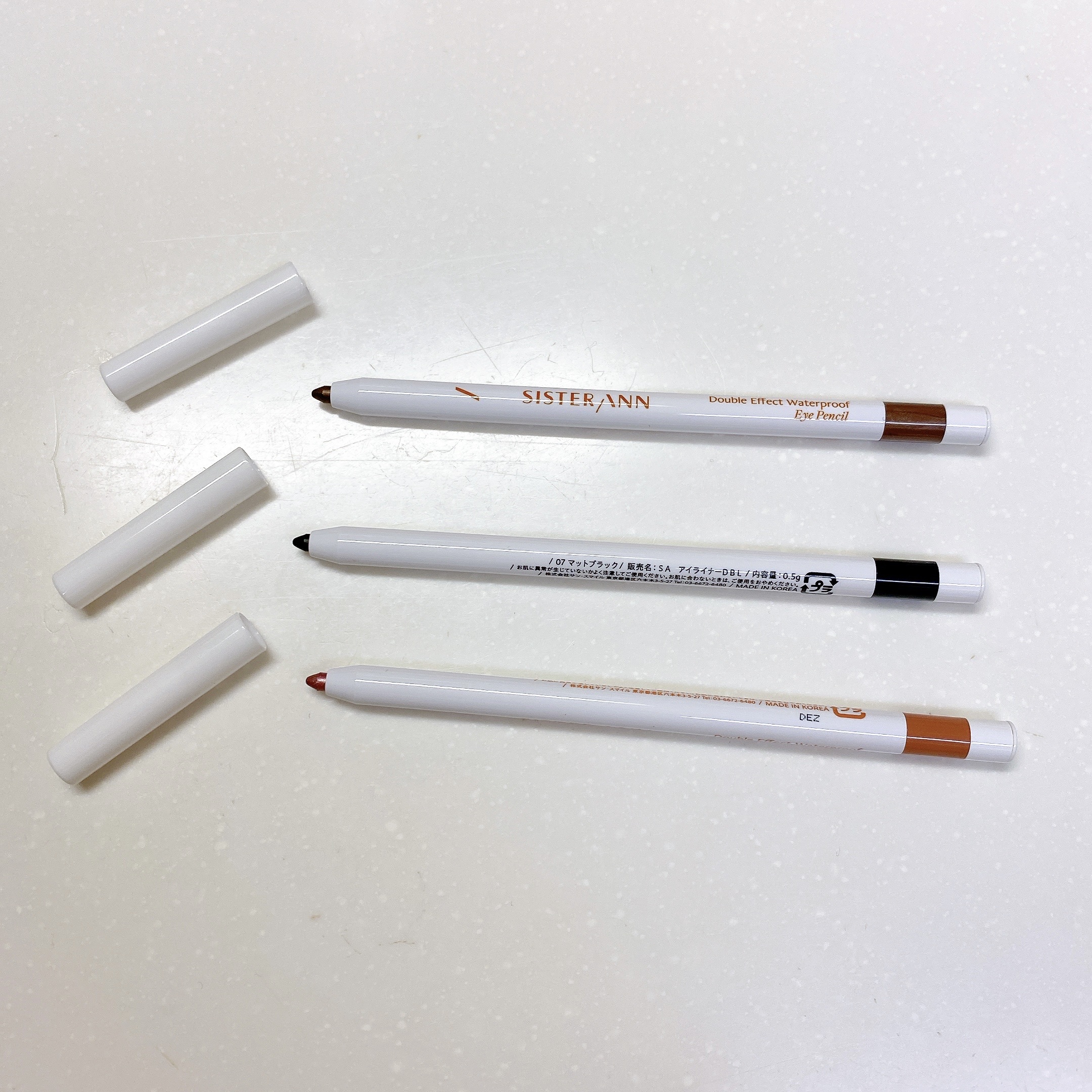 ウォータープルーフペンシルアイライナー/SISTER ANN/ペンシルアイライナーを使ったクチコミ（1枚目）