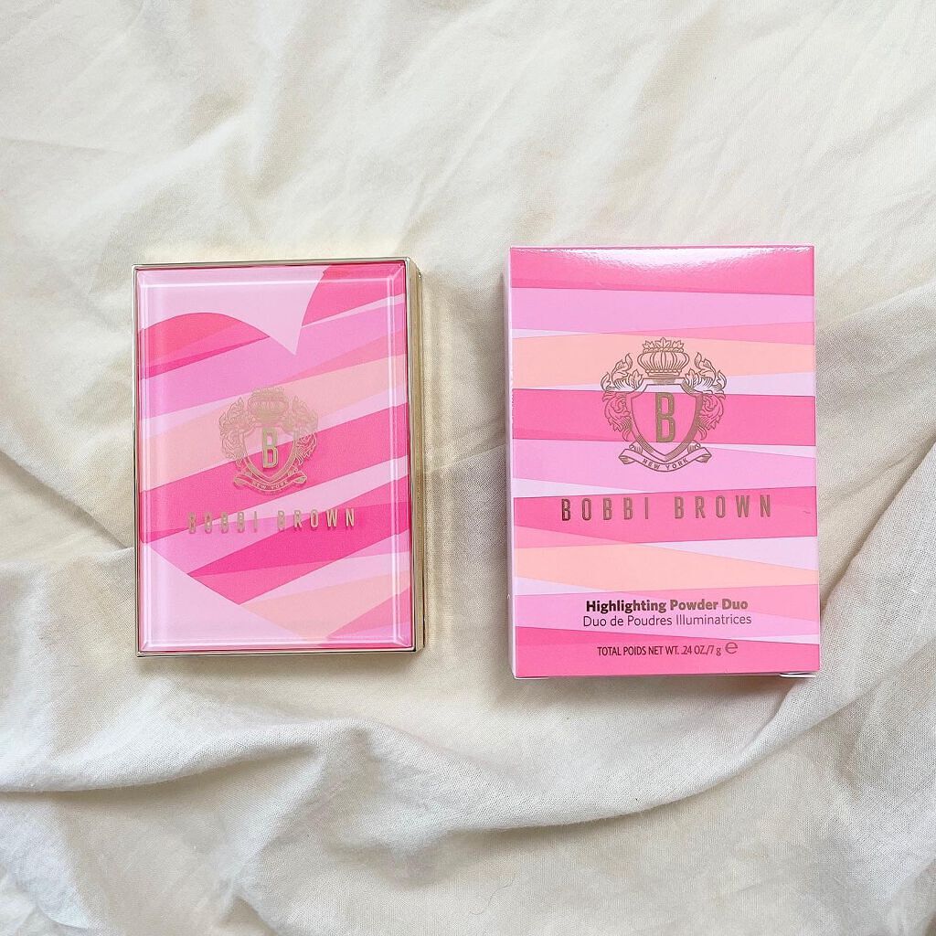 ハイライティング パウダー デュオ(LOVES RADIANCE COLLECTION)/BOBBI BROWN/パウダーハイライトを使ったクチコミ(2枚目)
