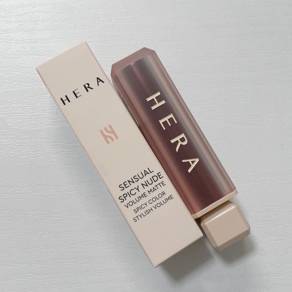 センシュアルスパイシーヌードボリュームマット/HERA/口紅を使ったクチコミ(1枚目)