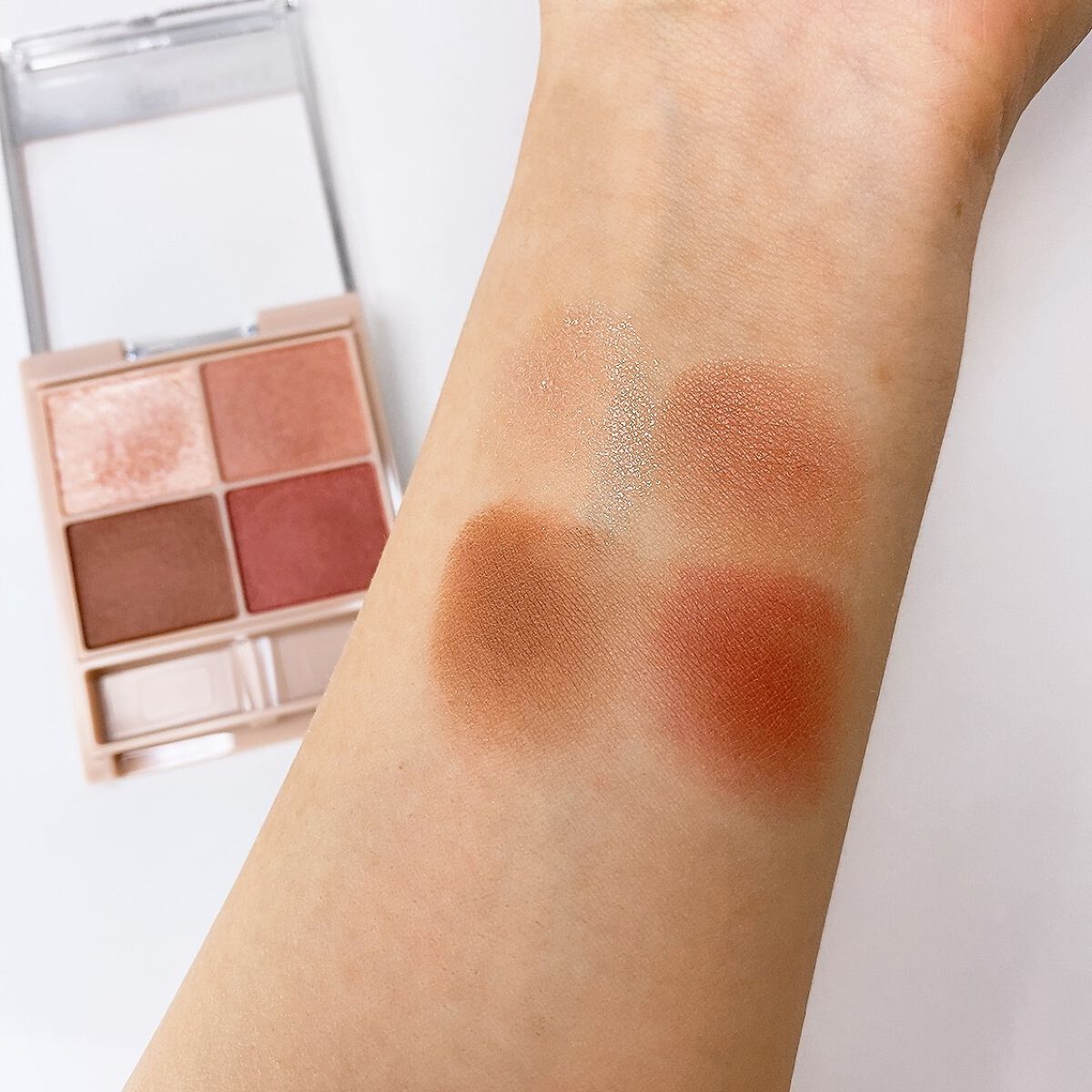 スキニーリッチシャドウ/excel/アイシャドウパレットを使ったクチコミ(5枚目)