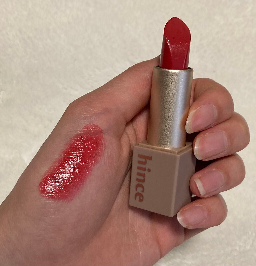 ムードインハンサーシアー/hince/口紅を使ったクチコミ(4枚目)