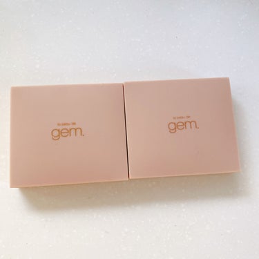 la peau de gem. gemini eye paletteのクチコミ「\la peau de gem. gemini eye palette/

ベーシックブラウン.....」（2枚目）