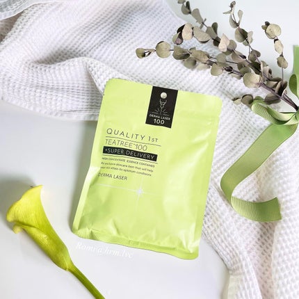 ダーマレーザー スーパーTEATREE100マスク/クオリティファースト/シートマスク・パックを使ったクチコミ(2枚目)