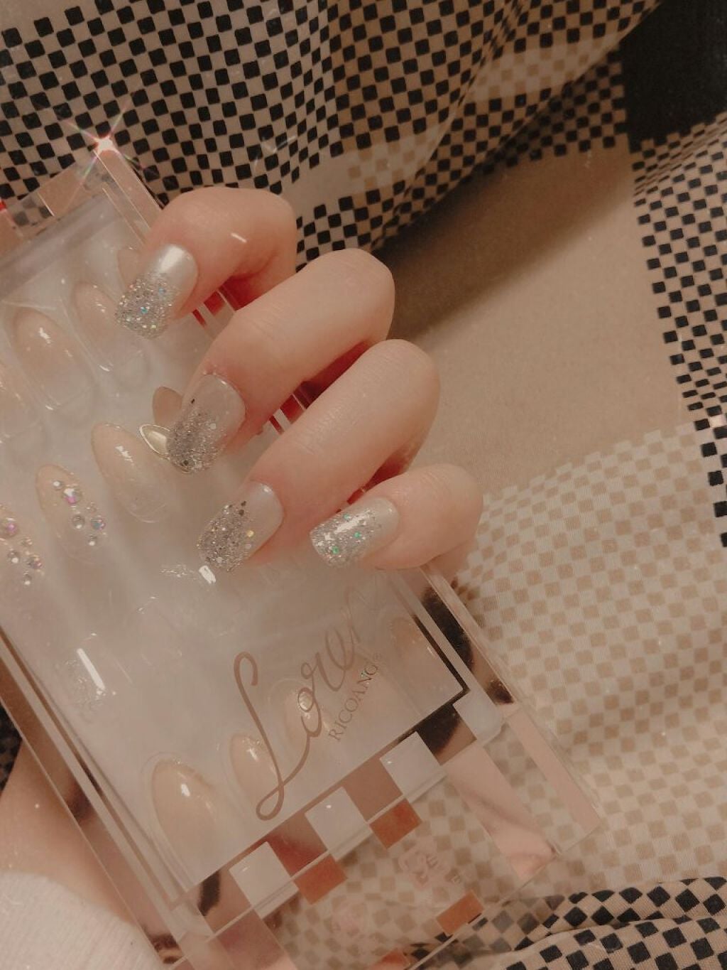 @ma_ppei♡ on LIPS 「ただの自慢!聞いてネイルかわよいくない??学生さんとか、ちょい..」(2枚目)