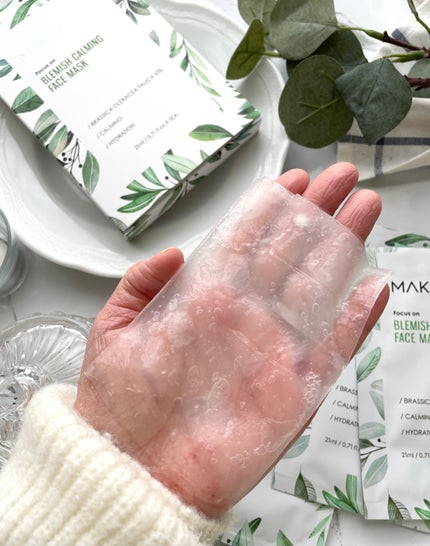 ブラミッシュカーミングフェイス マスク/MAKE9/シートマスク・パックを使ったクチコミ(3枚目)